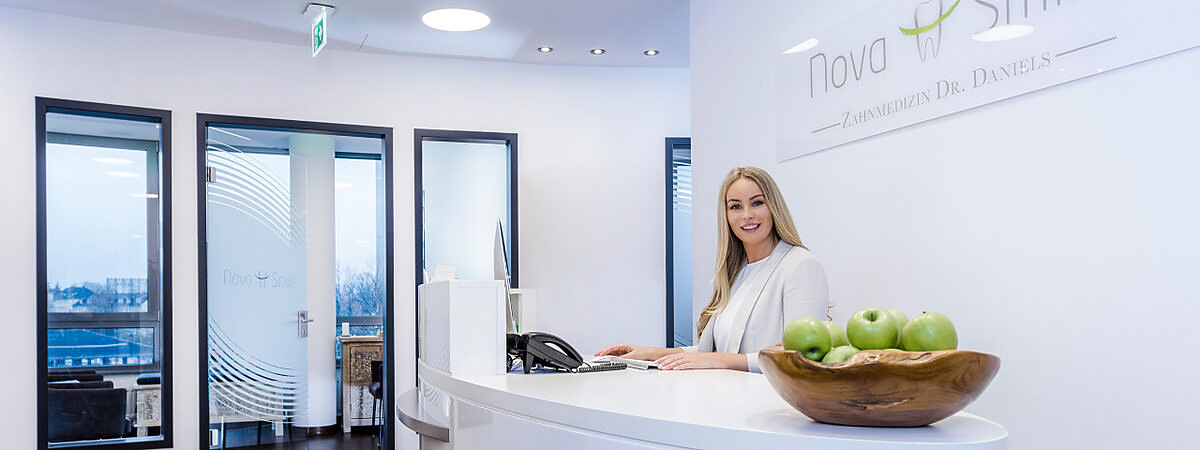 Empfang der Nova-Smile MVZ GmbH in Düsseldorf-Mörsenbroich